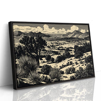 Desert Plains Dance With Mountains