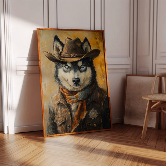 Husky Lone Howler of the West