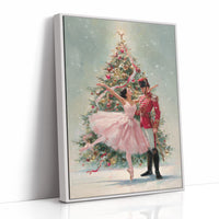 December's Dance Beneath Falling Snow