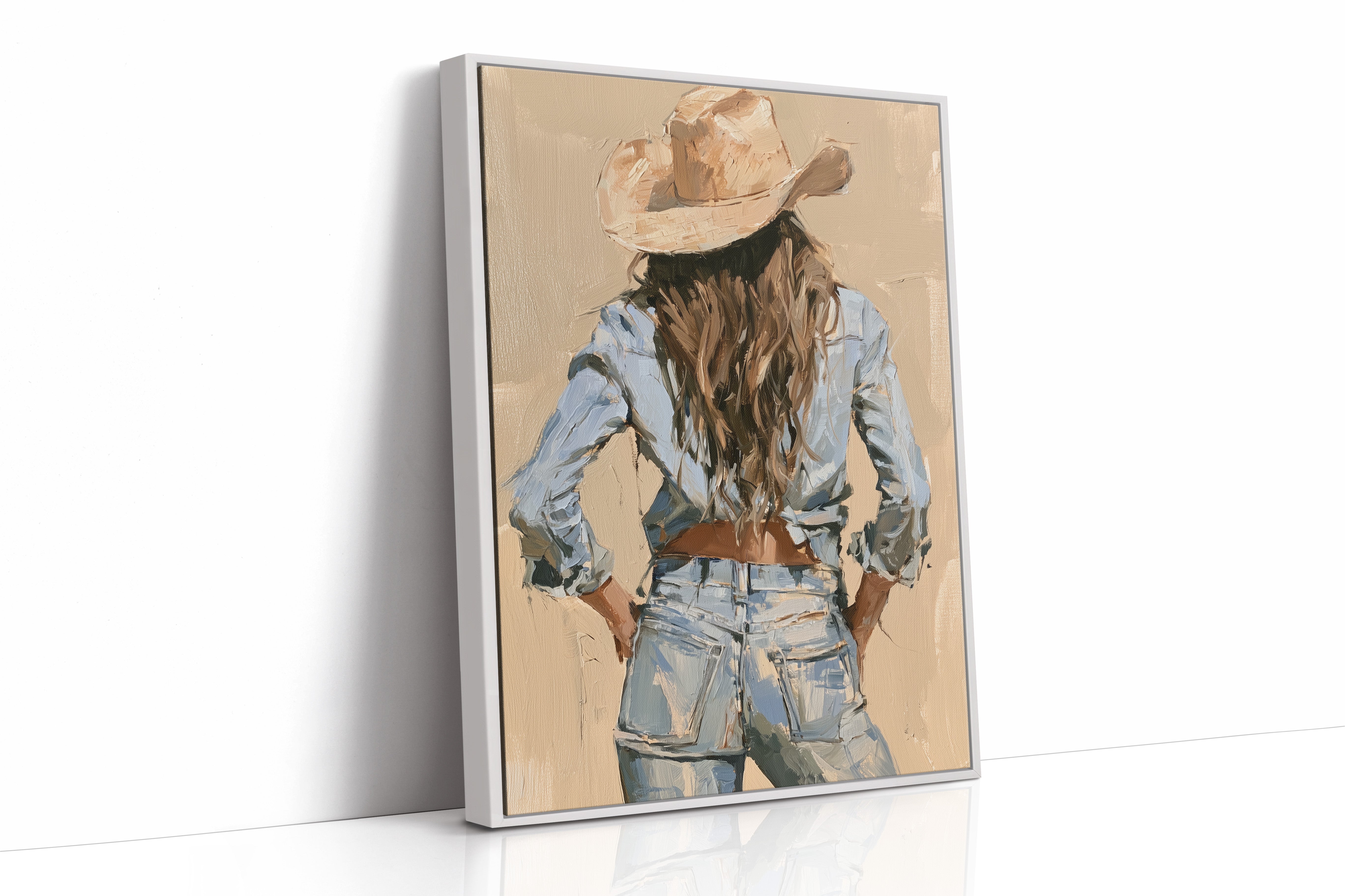 Hands on Hips, Hat Down Low