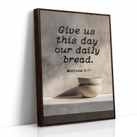 Morning Prayer On Rustic Wood