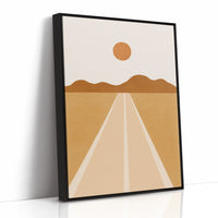 Desert Road to the Horizon