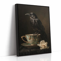 Raven's Teacup In Fading Light