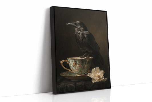 Raven's Teacup In Fading Light