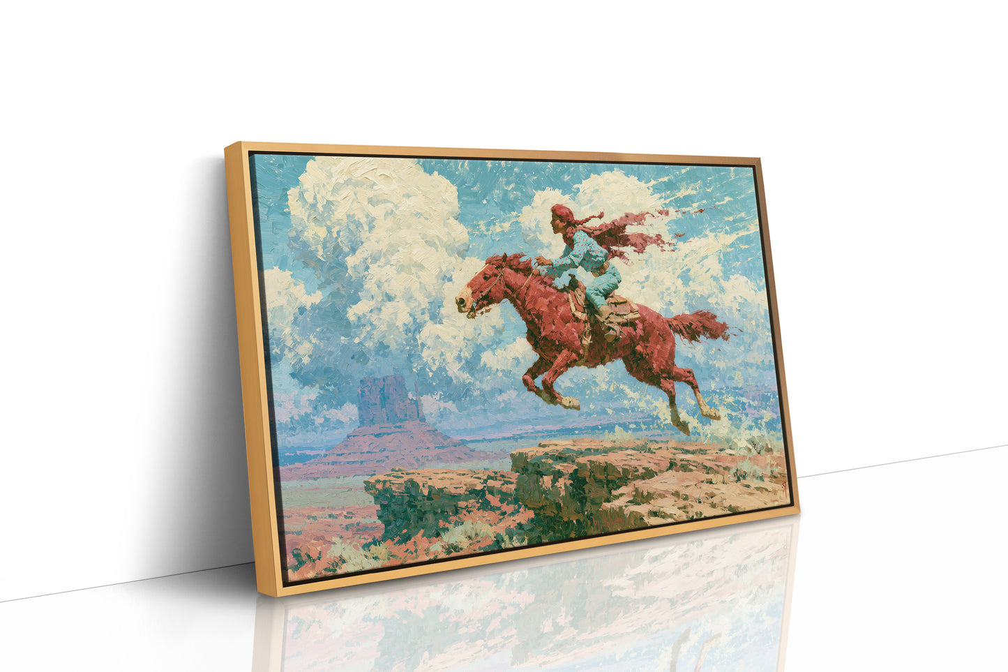 Leap Over the Mesa Edge