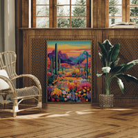 Wildflowers Paint The Desert Rainbow