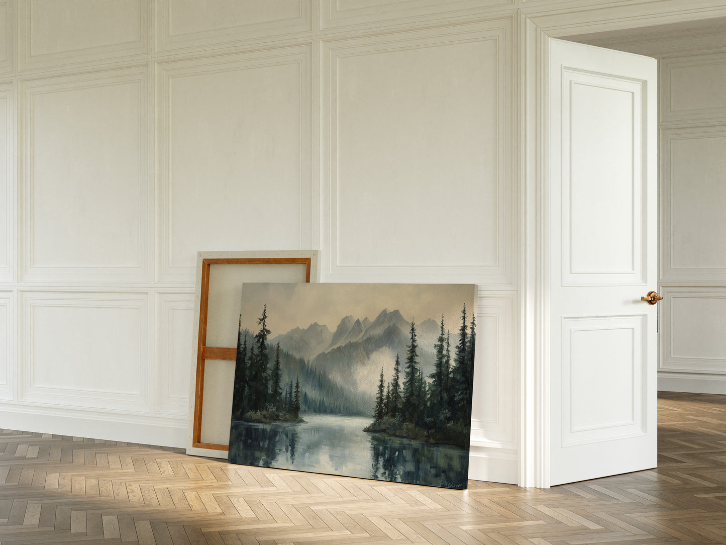 Where the Mountains Sleep in Silence