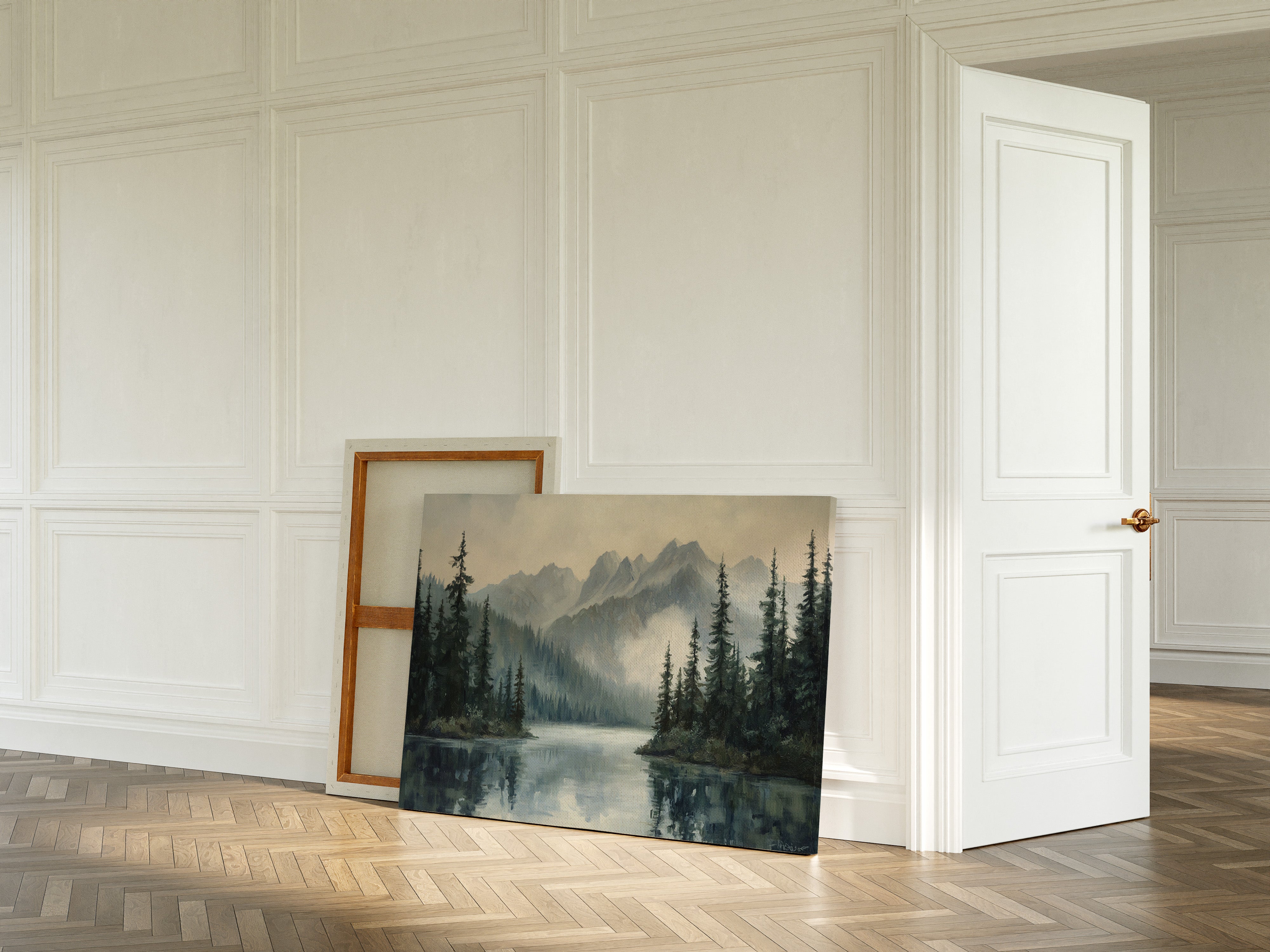 Where the Mountains Sleep in Silence