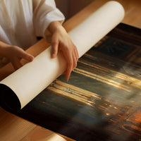 Sacred Light Bathes Ancient Prayers