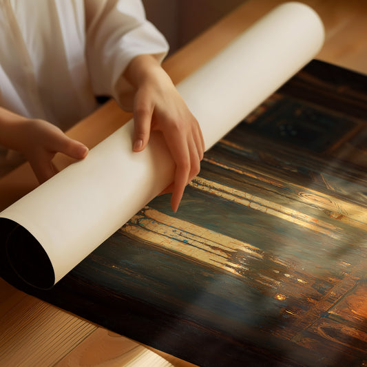 Sacred Light Bathes Ancient Prayers