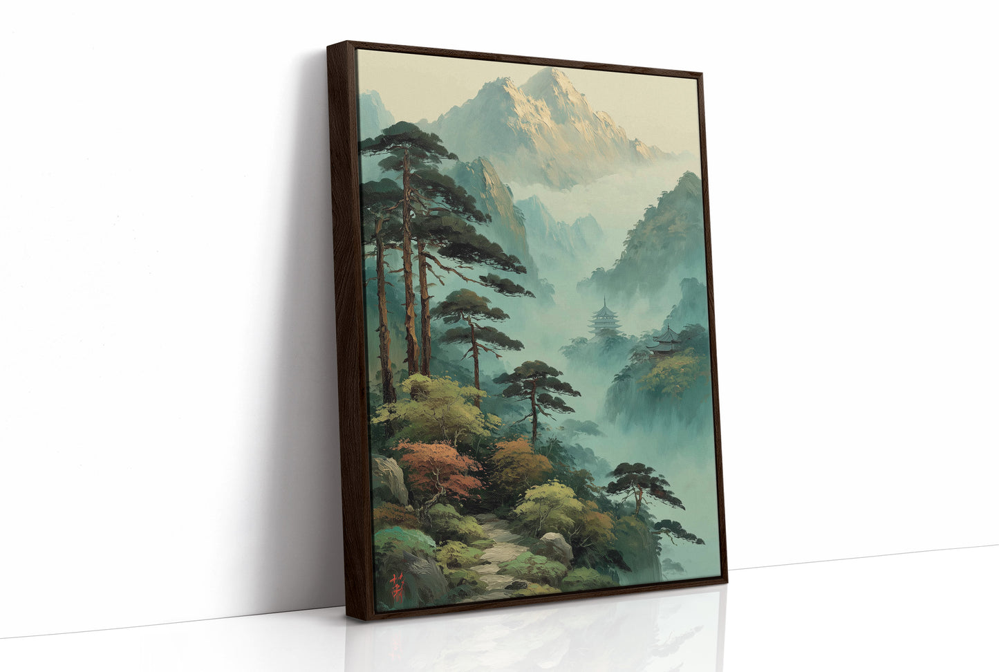 Misty Peaks Call Ancient Pines