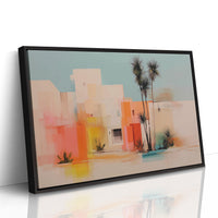 Palm Trees Dance Through Coral Cities