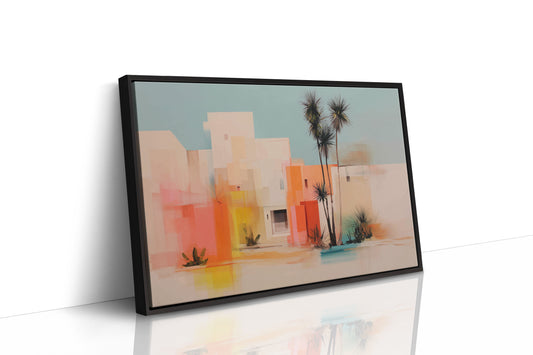 Palm Trees Dance Through Coral Cities