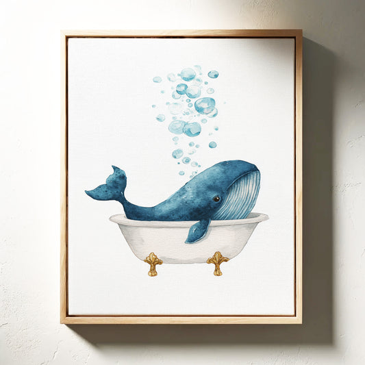 A Whale's Soothing Retreat