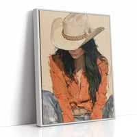 Quiet Smile, Braided Brim