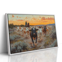 Longhorn Drive at Sunset