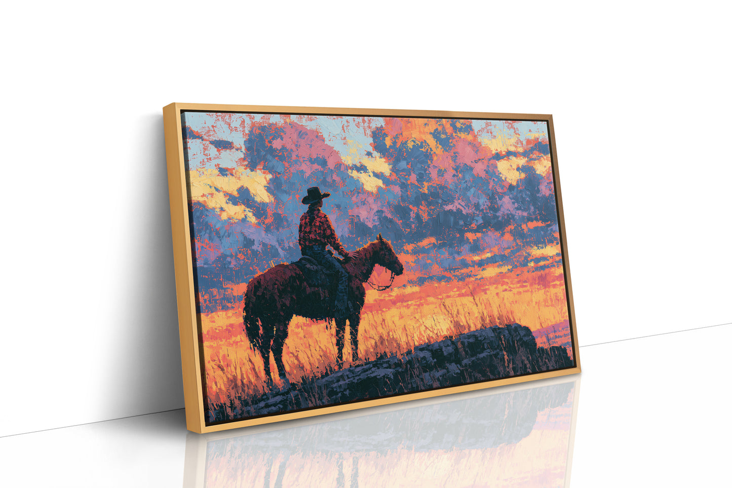 Rider on the Rimrock, Sundown