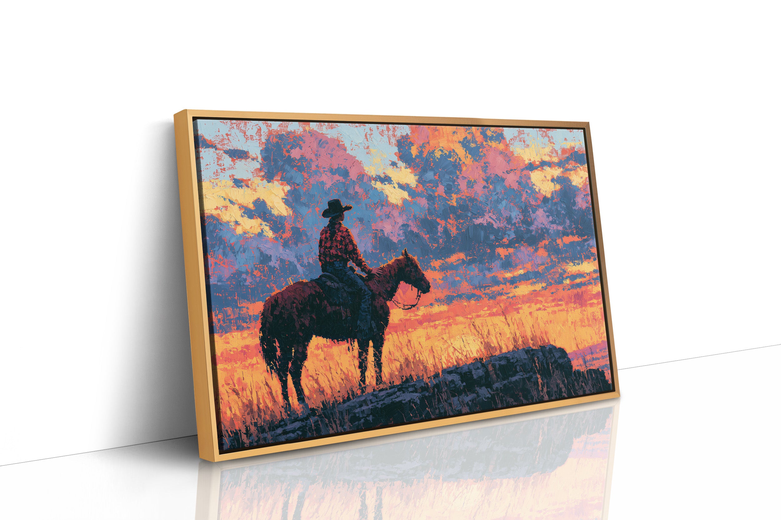 Rider on the Rimrock, Sundown