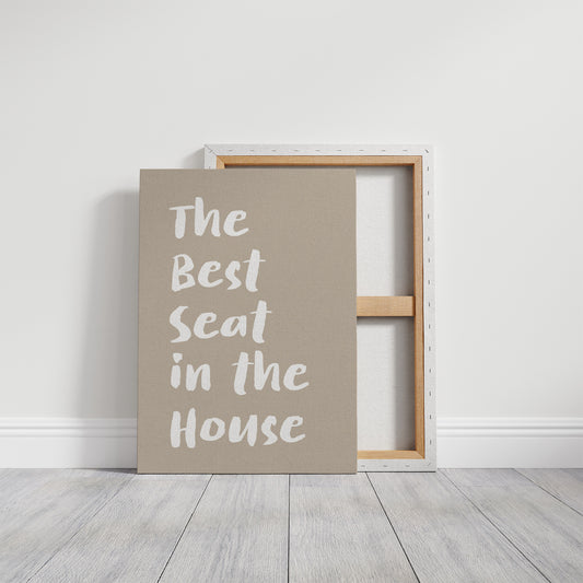 No One Argues With This Seat