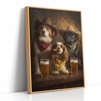 Three Dogs at Sundown Saloon