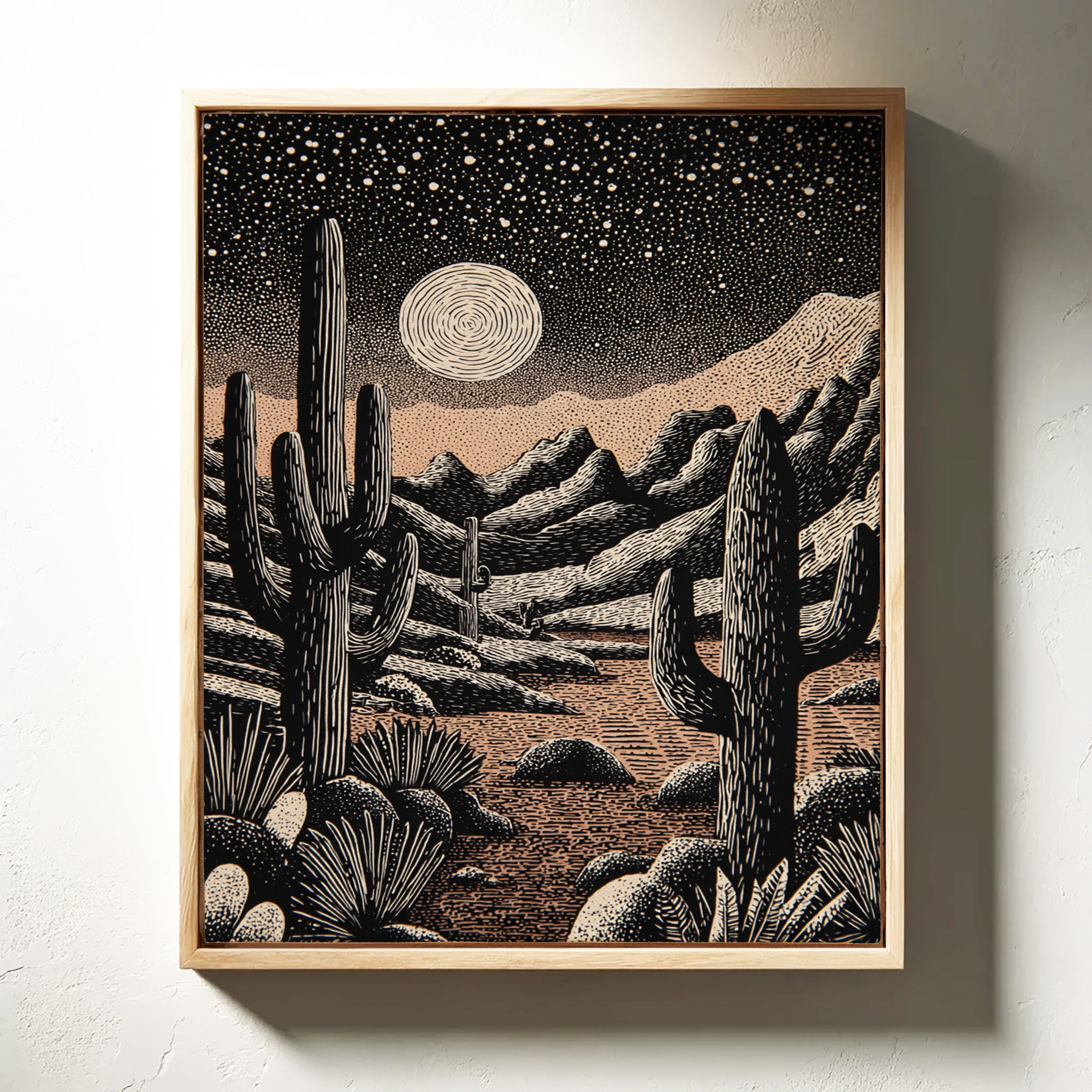 Under the Desert's Celestial Veil