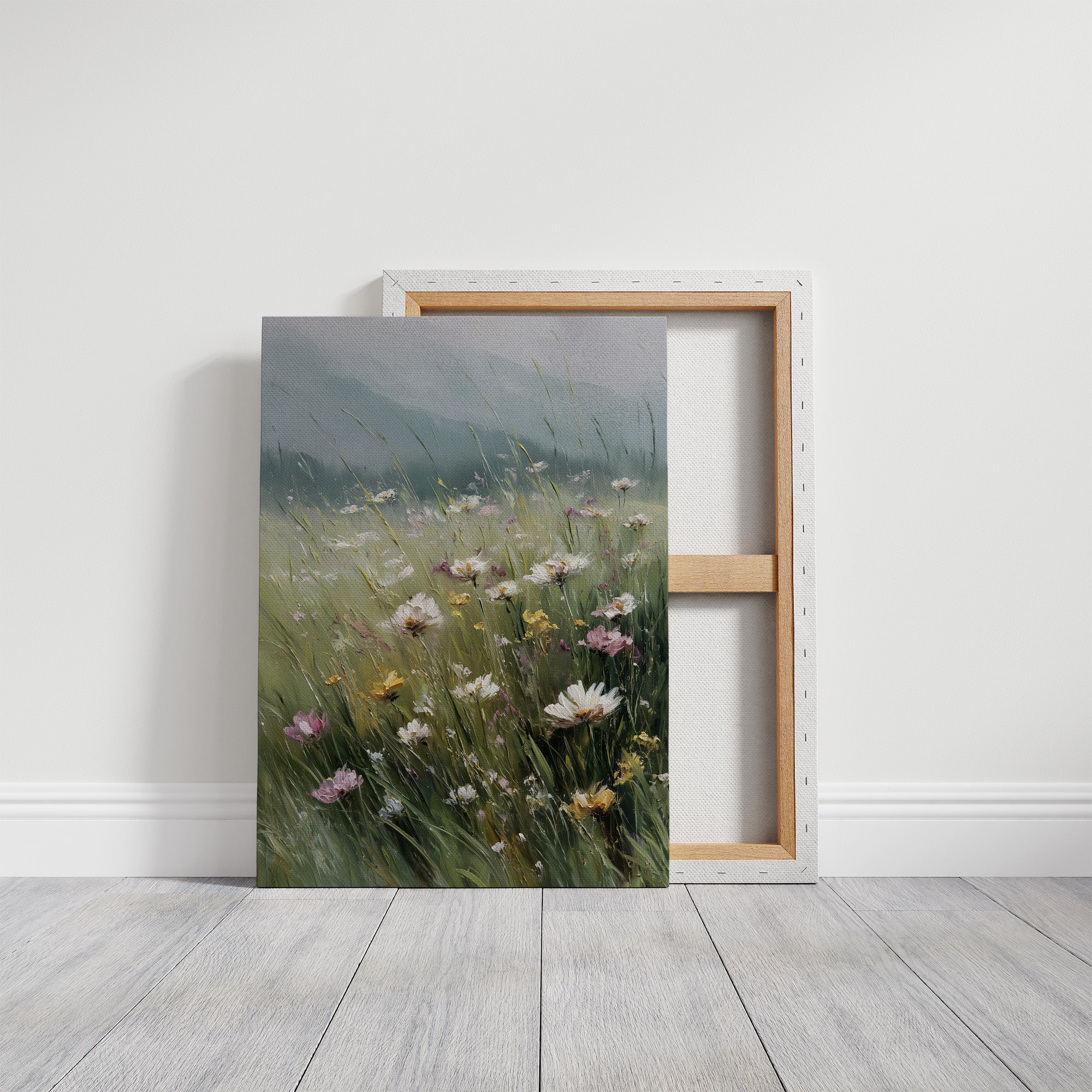 Meadow Secrets Against Misty Hills