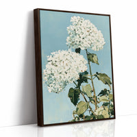 White Hydrangea Sky Bloom