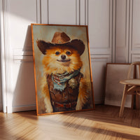 Pomeranian Wild West Deputy