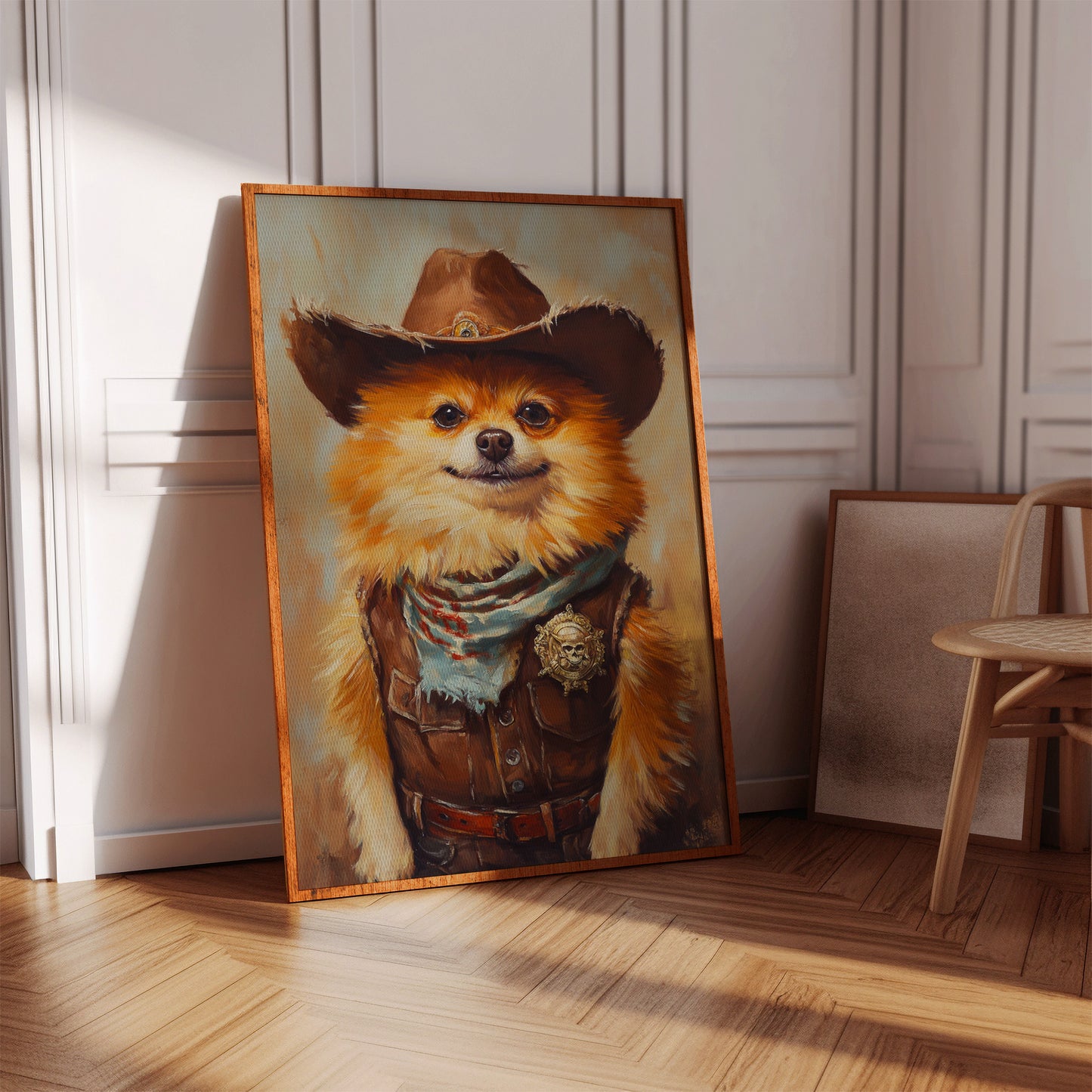 Pomeranian Wild West Deputy
