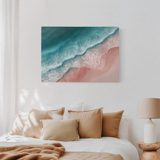 Tides Crafting Their Own Canvas