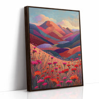 Poppies Dance Through Mountain Dreams