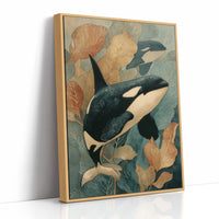 Two Orcas, One Current