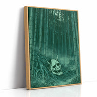 Oni Skull in the Bamboo Grove