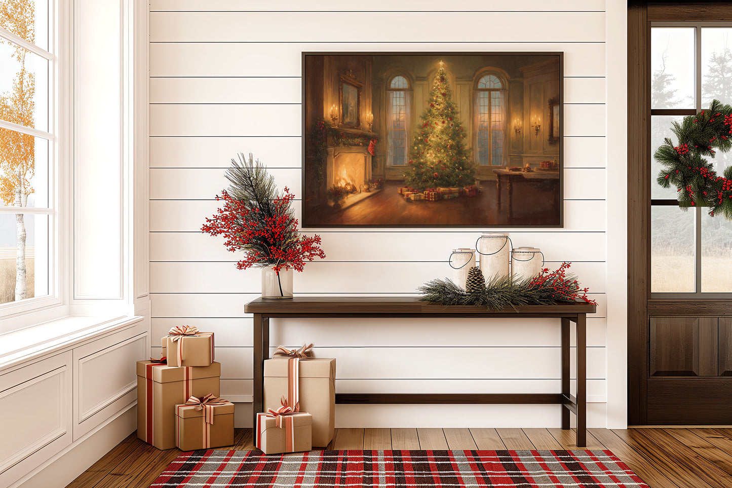 Candlelight Warms The Manor's Heart