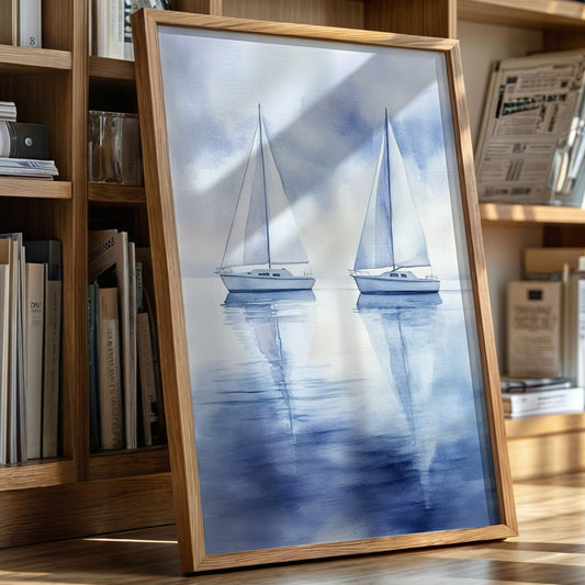 Two Vessels in Quiet Harmony