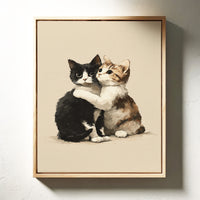 Paws Tangle in Gentle Affection