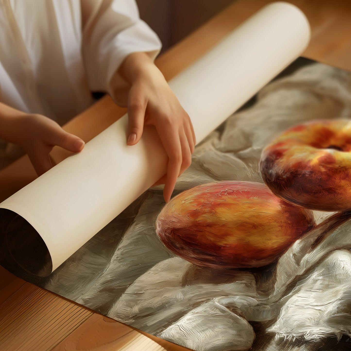 Two Peaches, No Occasion Needed