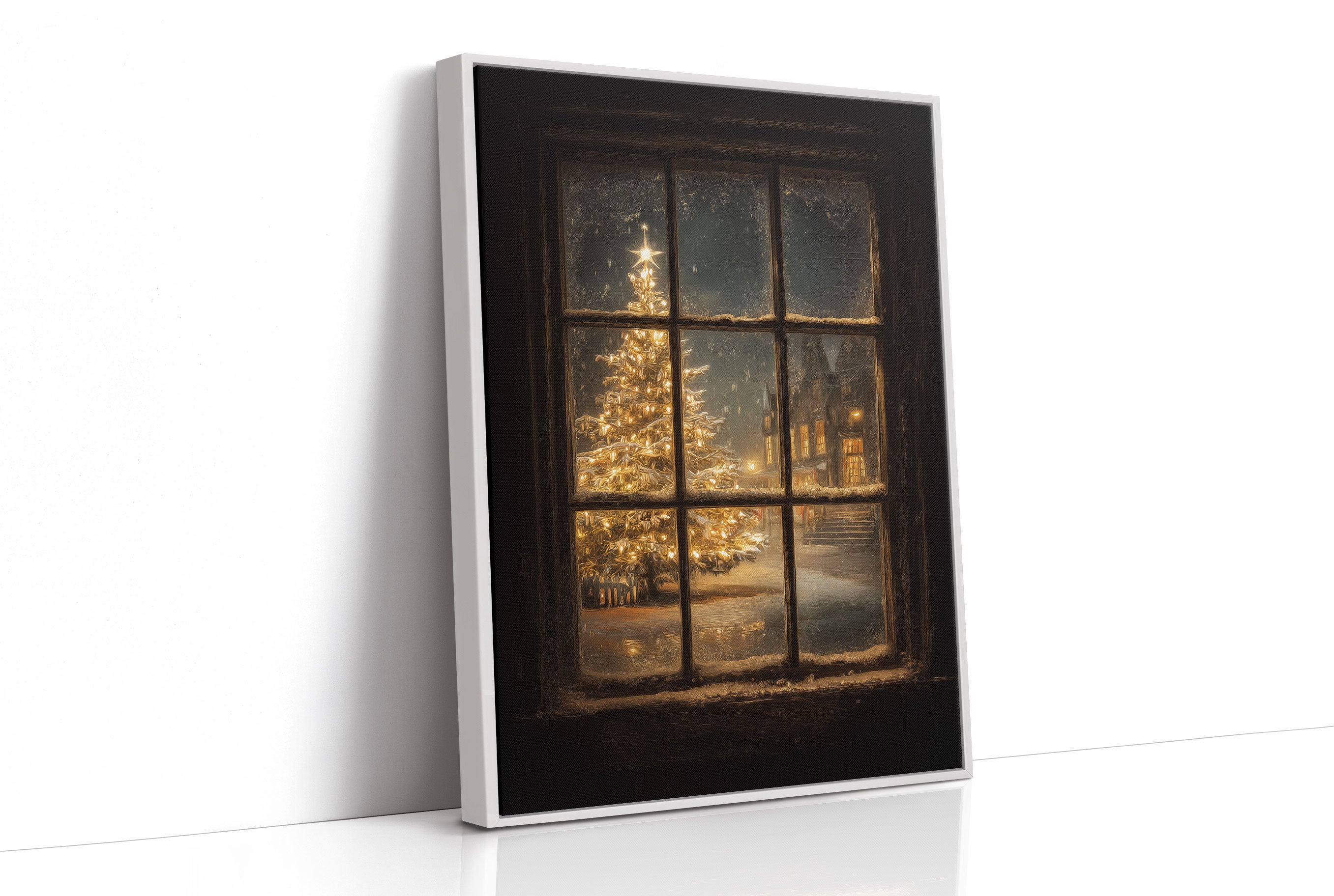 Winter's Light Through Frosted Panes