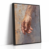 Textured Humanity Through Impasto Light