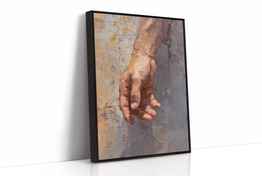 Textured Humanity Through Impasto Light