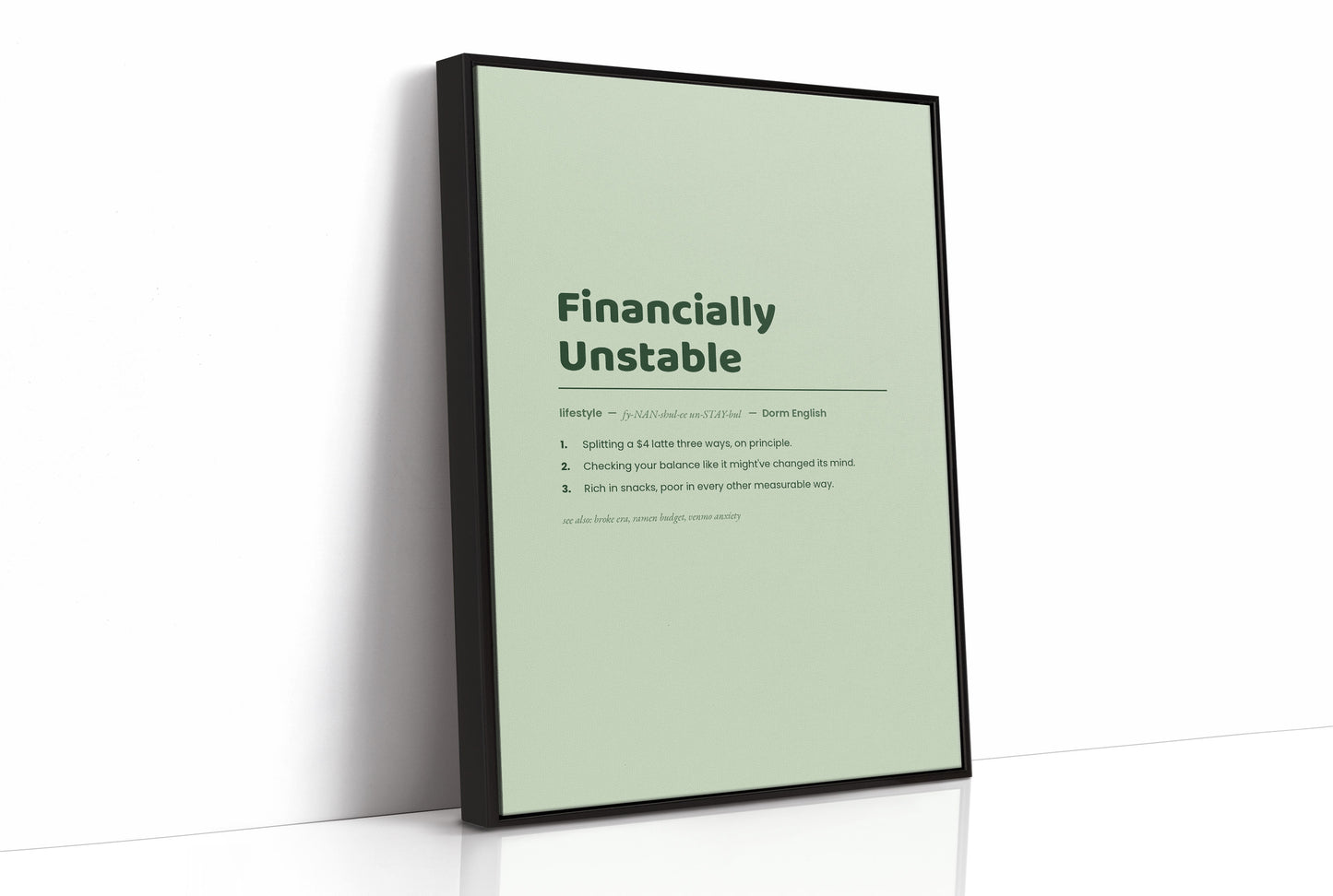 Financially Unstable