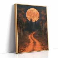 The Path Beneath the Harvest Moon