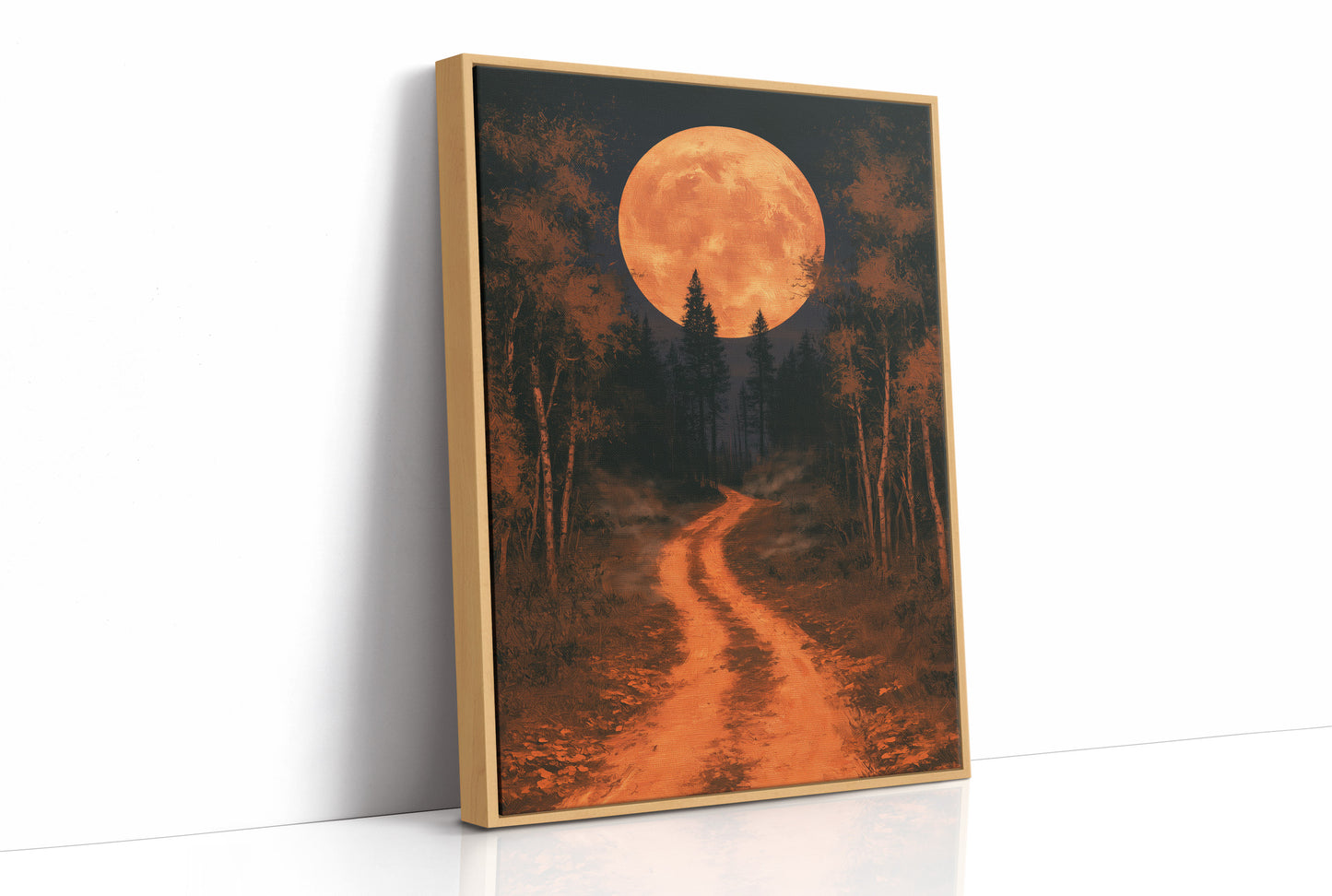 The Path Beneath the Harvest Moon