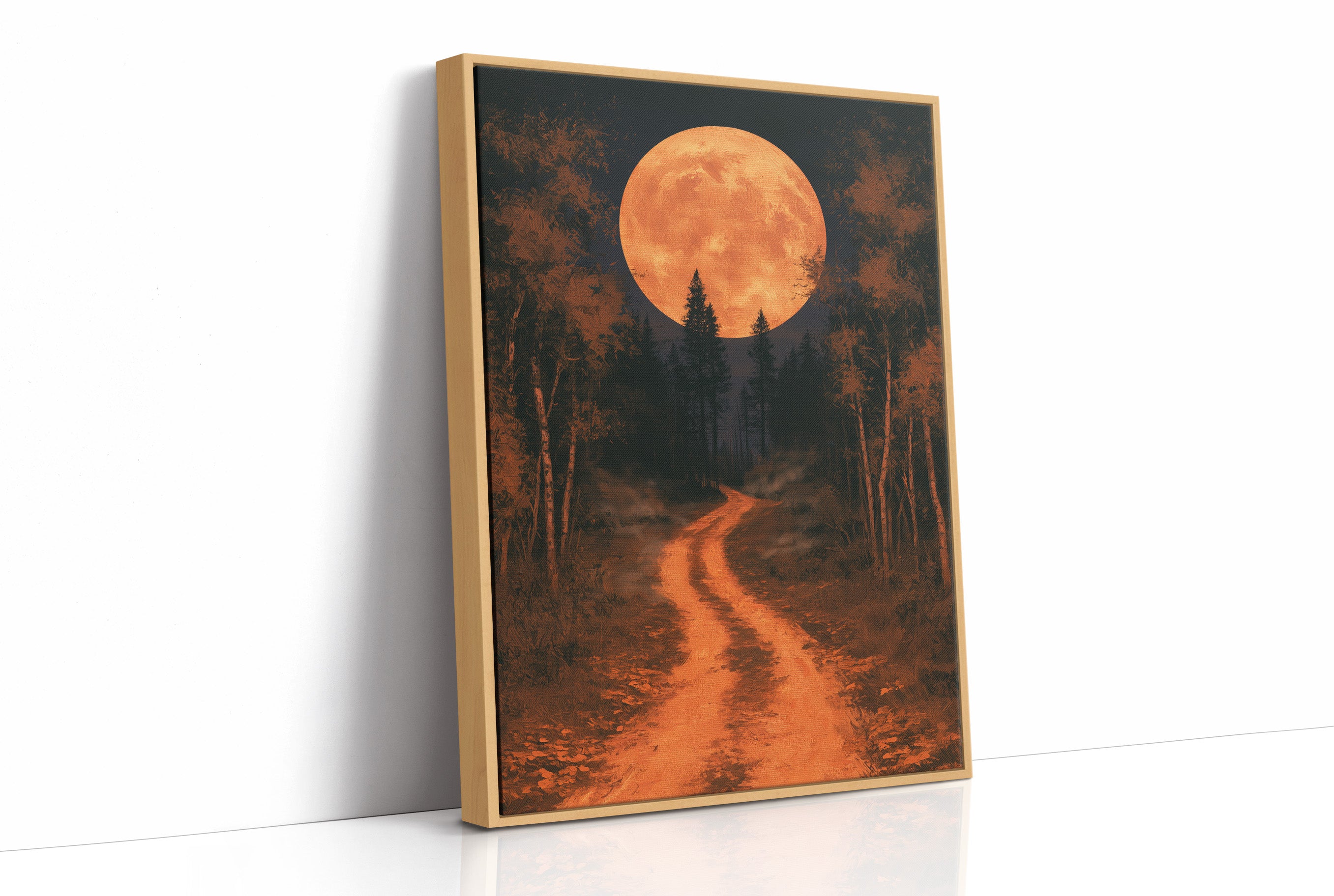 The Path Beneath the Harvest Moon