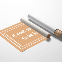 It Feels So Good to Be Home Canvas Art