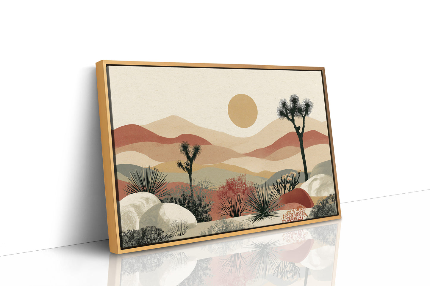 Joshua Tree Hills at Golden Hour