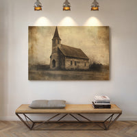 Weathered Faith Stands Against Time