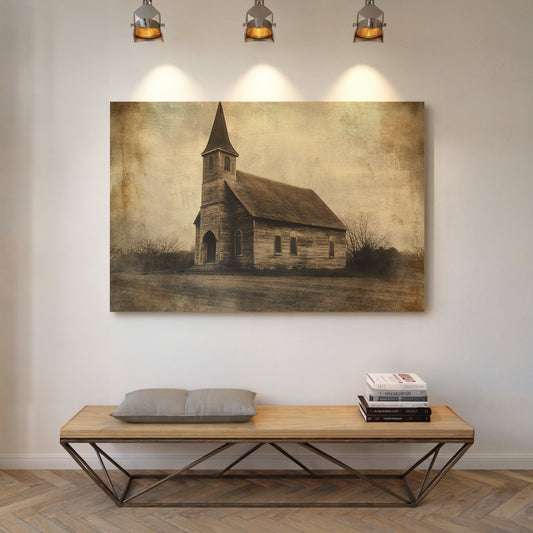 Weathered Faith Stands Against Time