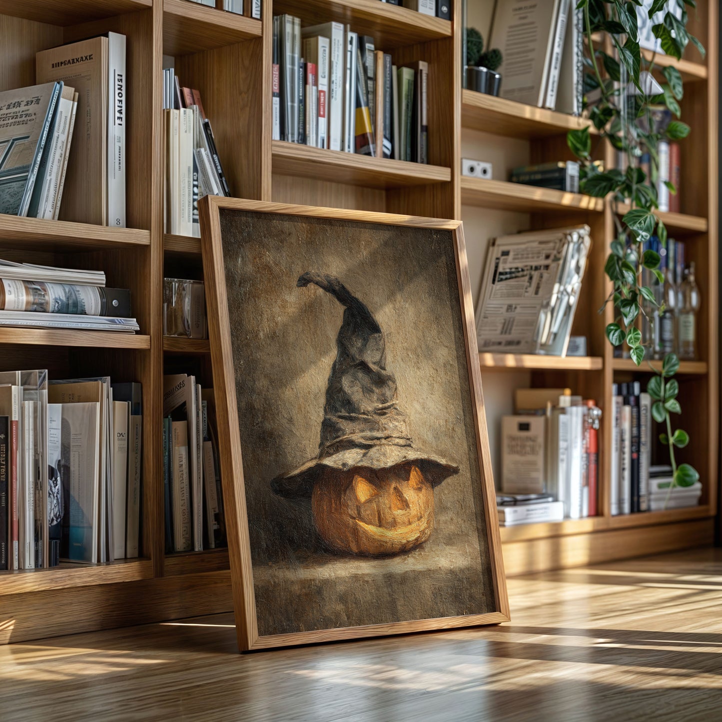Harvest Glow Beneath the Hat