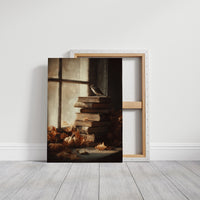 Sparrow's Perch Among Ancient Pages
